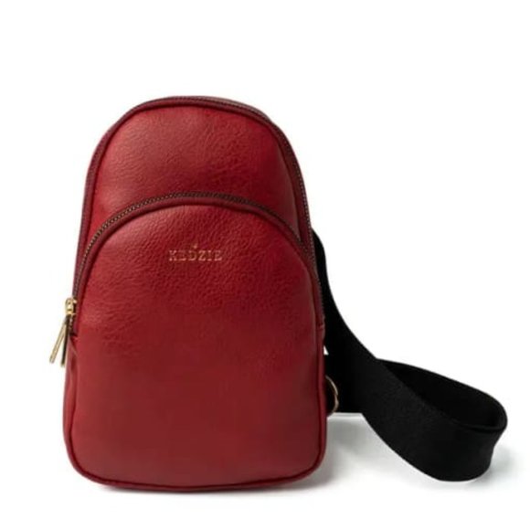 KEDZIE RED PURSE MINI BACKPACK - Picture 3 of 6